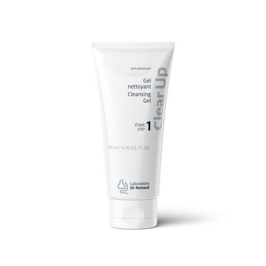 Gel nettoyant Clear Up Étape 1 de Dr Renaud