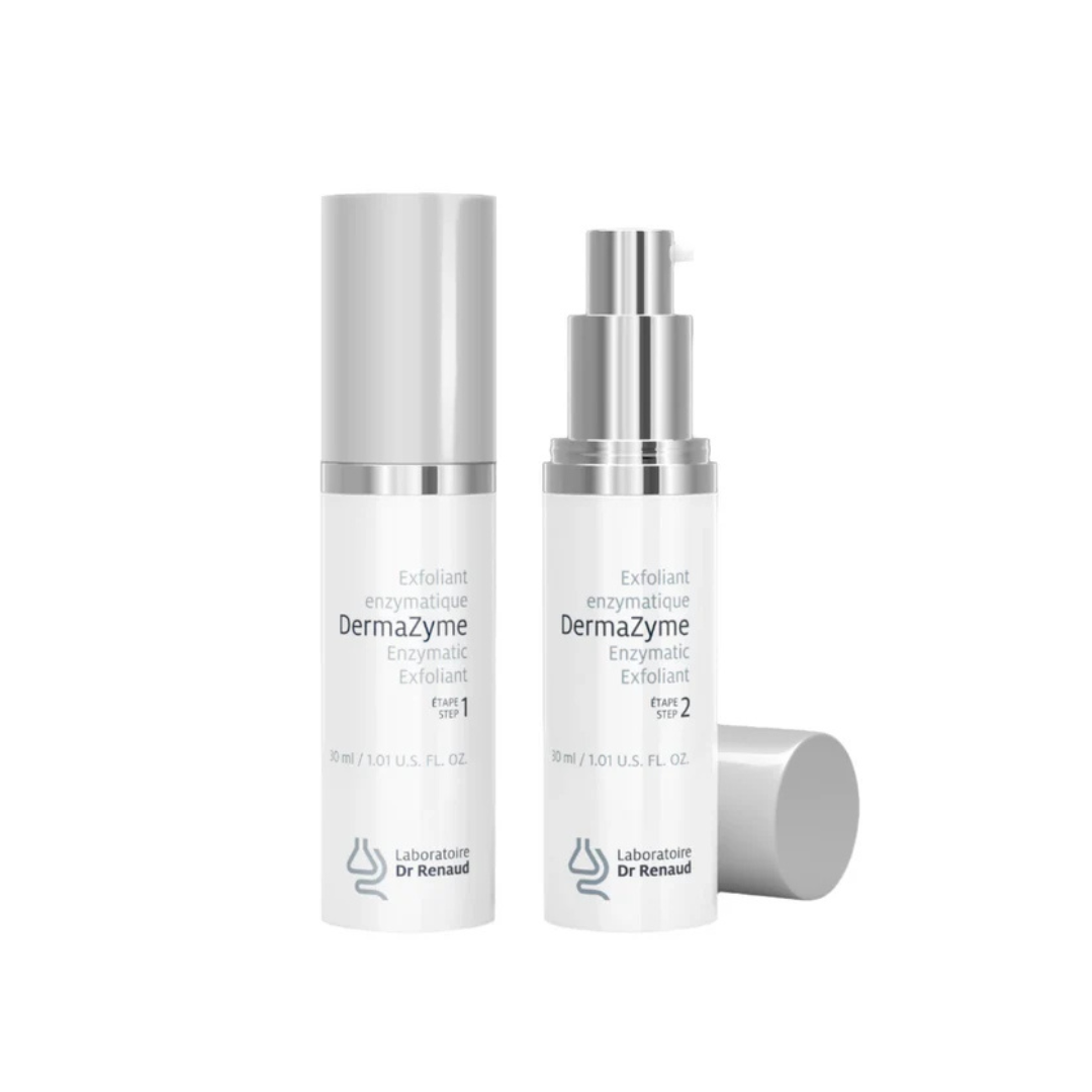 Dermazyme - exfoliant enzymatique en deux étapes