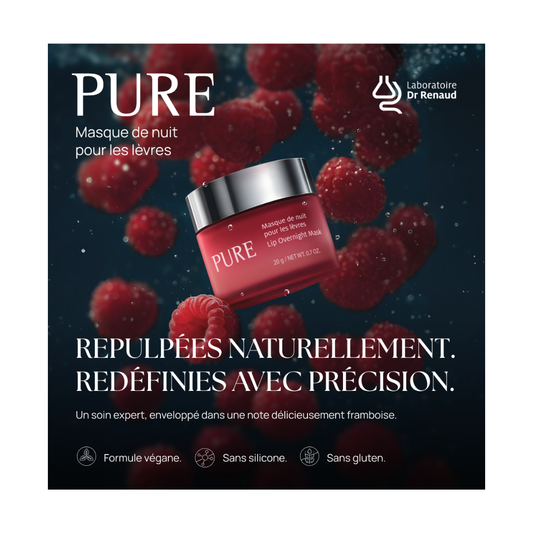 PURE - Masque de nuit pour les lèvres