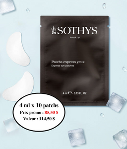 Patchs (x10) express yeux - Sothys