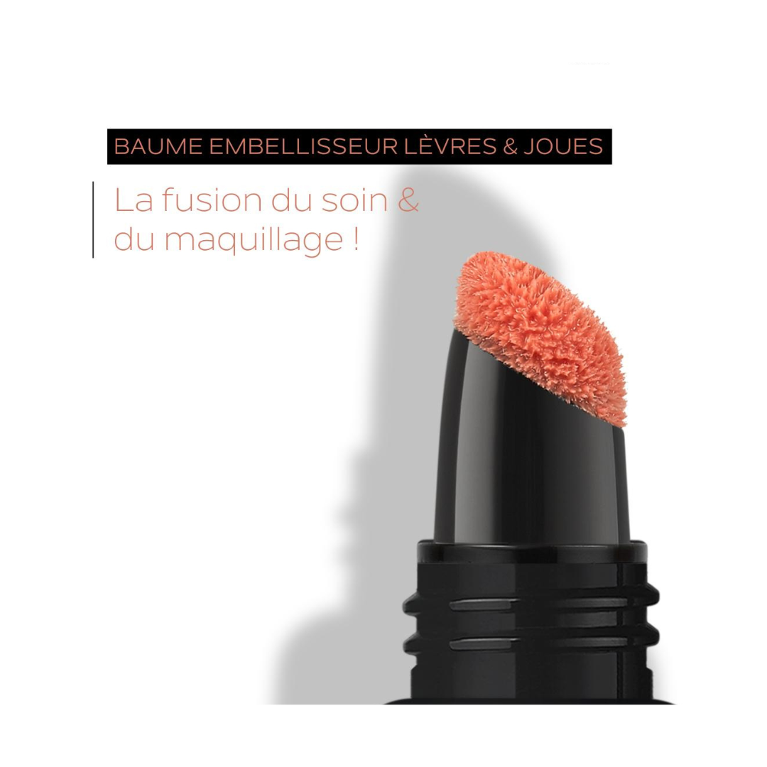 Baume embellisseur lèvres et joues